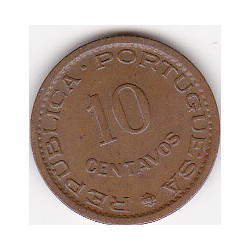 Moçambique 10 Centavos 1960