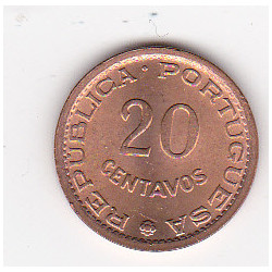 Moçambique 20 Centavos 1973
