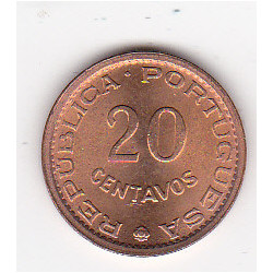 Moçambique 20 Centavos 1974