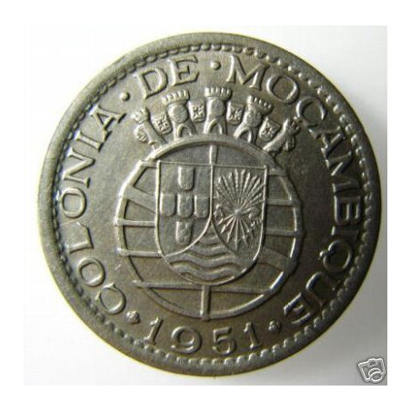Moçambique 50 Centavos 1951
