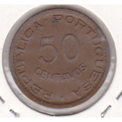Moçambique 50 Centavos 1957