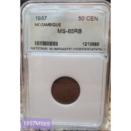 Moçambique 50 Centavos 1957