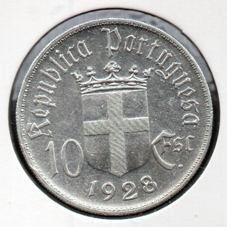 Portugal 10$00 1928 Bela