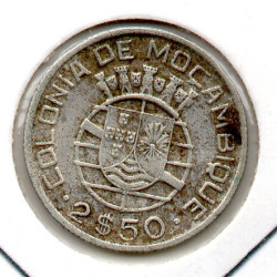 Moçambique 2$50 1951