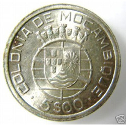 Moçambique 5$00 1949
