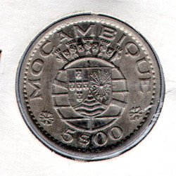 Moçambique 5$00 1973