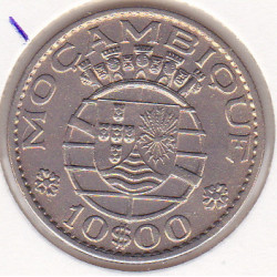 Moçambique 10$00 1974