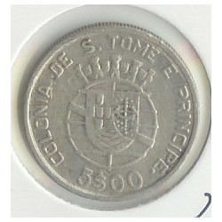S. Tomé e Príncipe 5 Escudos 1962