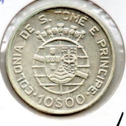 S. Tomé e Príncipe 10 Escudos 1939