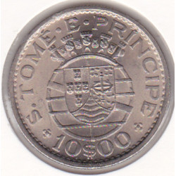 S. Tomé e Príncipe 10 Escudos 1971