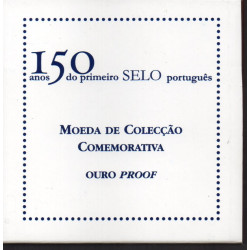 Portugal 5 € 2003 Primeiro selo de Portugal (ouro)