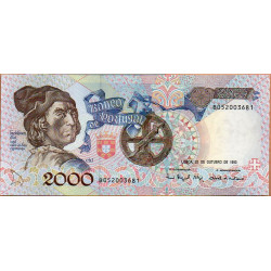 Portugal 2000$00 1993 Bartolomeu Dias