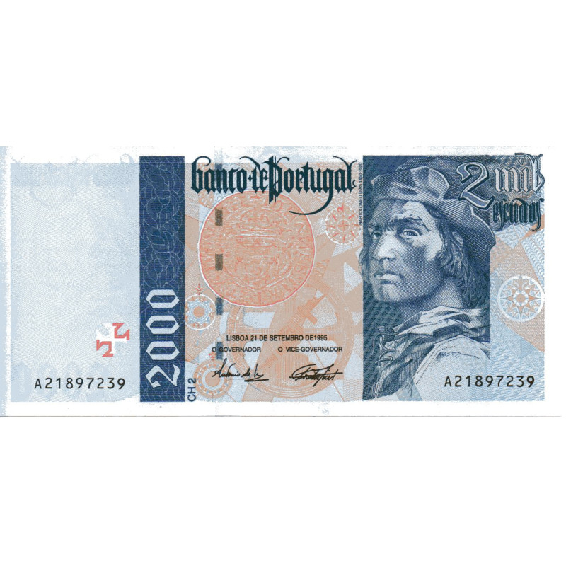 Portugal 2000$00 1995 Bartolomeu Dias