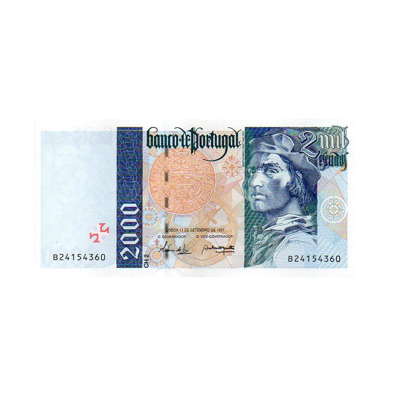 Portugal 2000$00 1997 Bartolomeu Dias