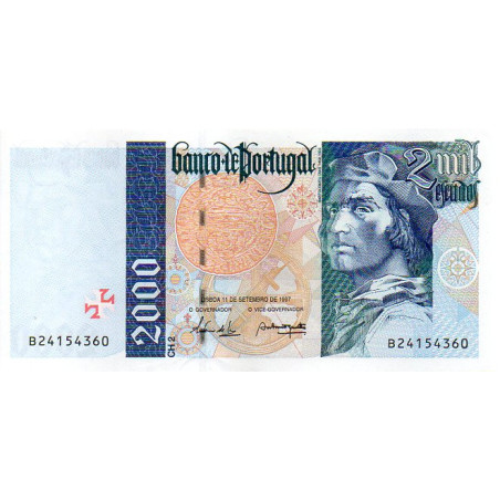 Portugal 2000$00 1997 Bartolomeu Dias