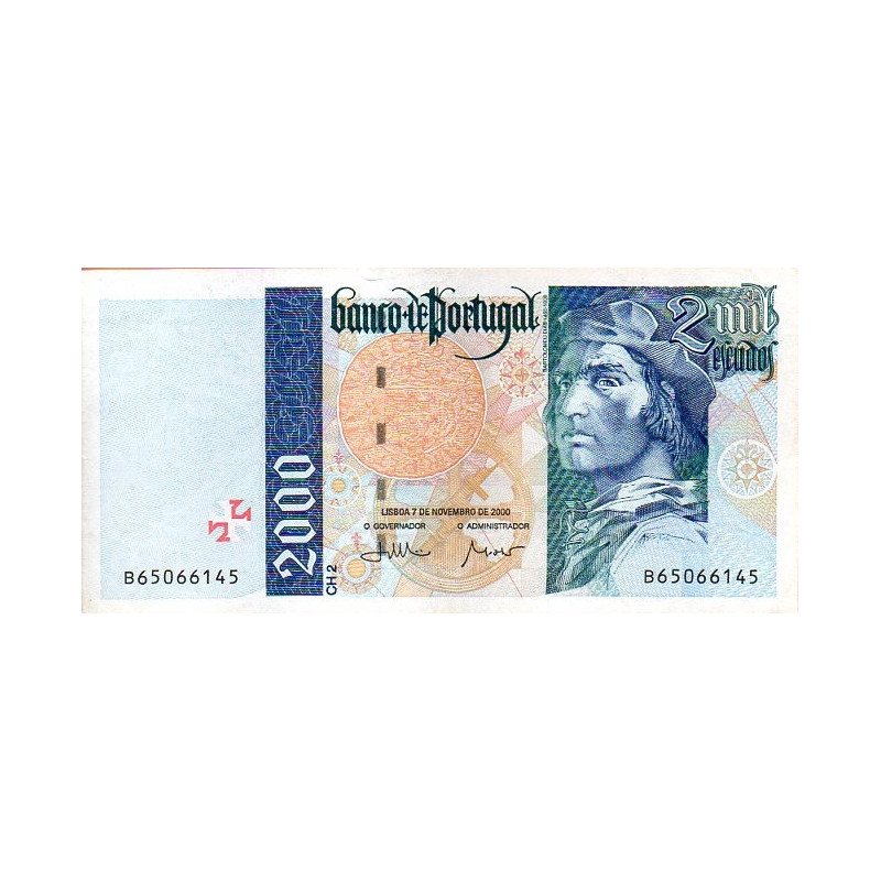 Portugal 2000$00 2000 Bartolomeu Dias