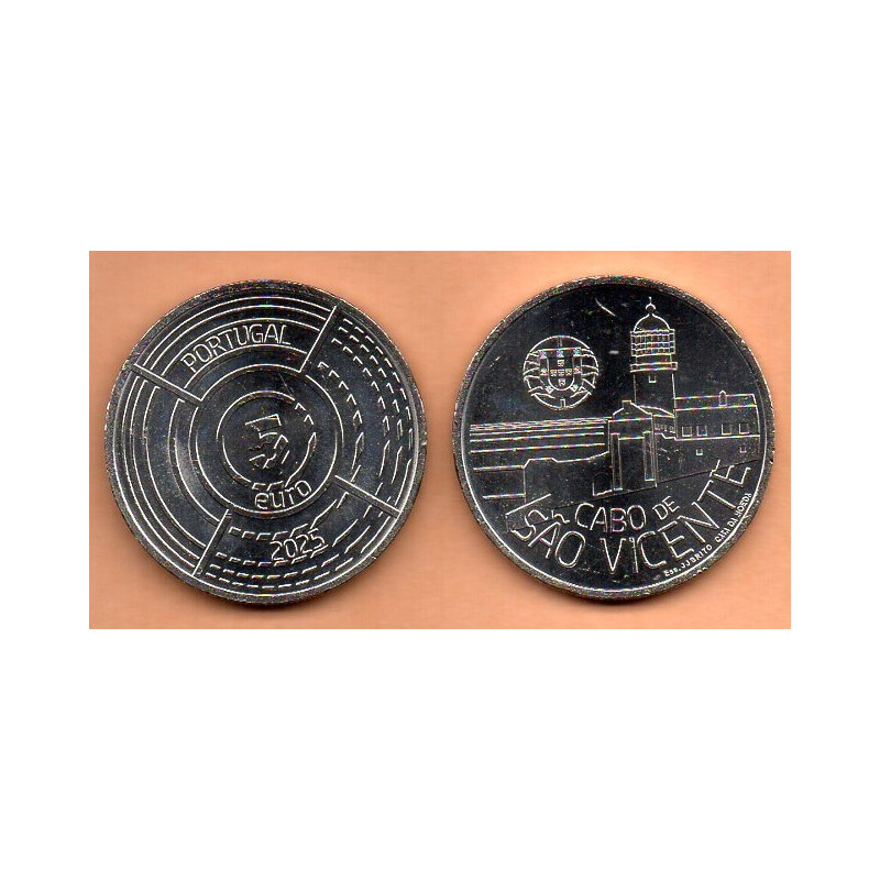 Portugal 5 € 2025 Cabo de S. Vicente- Faróis de Portugal