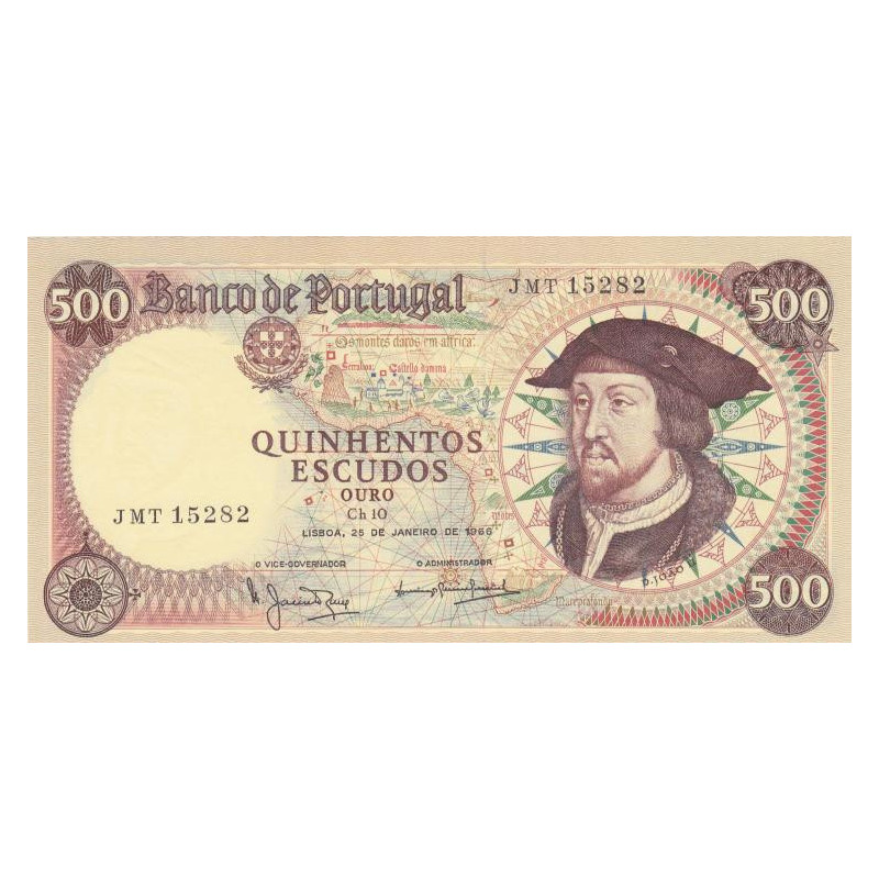 Portugal 500 Escudos 1966 D. João II