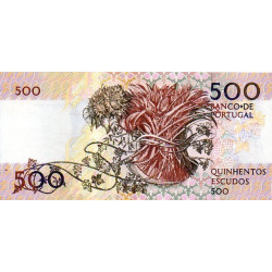 Portugal 500 Escudos 1989 Mouzinho da Silveira