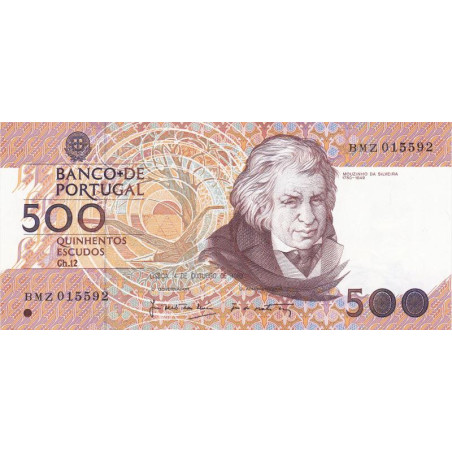 Portugal 500 Escudos 1989 Mouzinho da Silveira