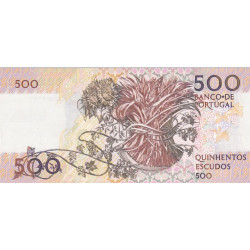 Portugal 500 Escudos 1989 Mouzinho da Silveira