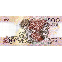 Portugal 500 Escudos 1989 Mouzinho da Silveira