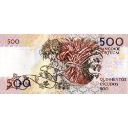Portugal 500 Escudos 1989 Mouzinho da Silveira