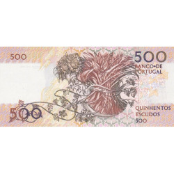 Portugal 500 Escudos 1989 Mouzinho da Silveira
