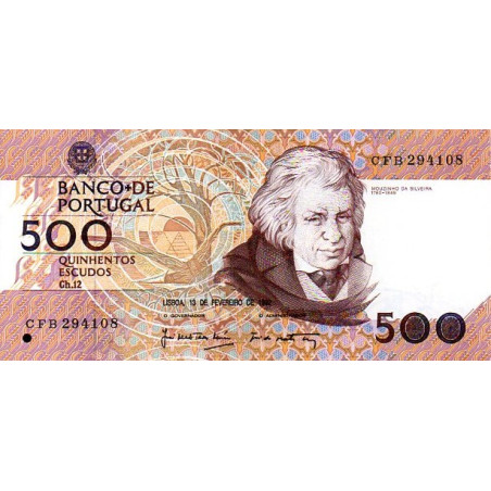 Portugal 500 Escudos 1992 Mouzinho da Silveira