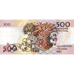 Portugal 500 Escudos 1992 Mouzinho da Silveira