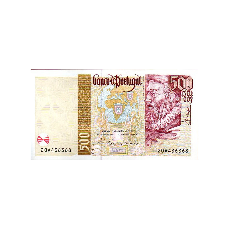 Portugal 500 Escudos 1997 João de Barros