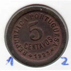 Portugal 5 Centavos 1925