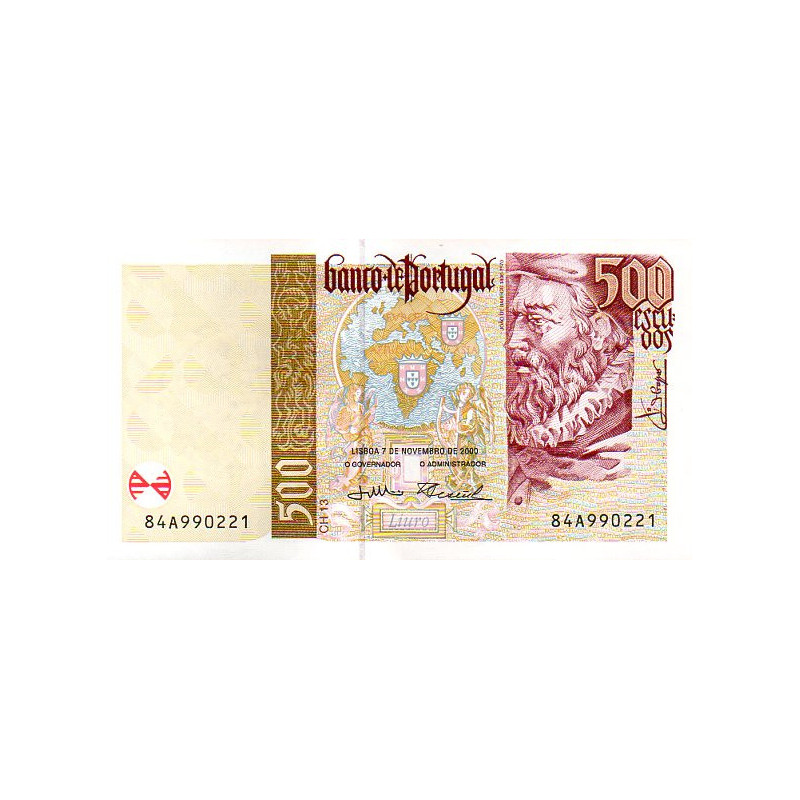 Portugal 500 Escudos 2000 João de Barros