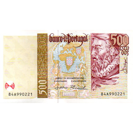 Portugal 500 Escudos 2000 João de Barros