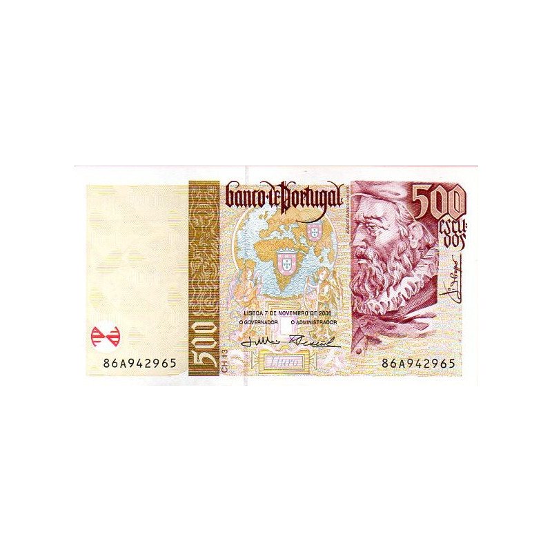 Portugal 500 Escudos 2000 João de Barros
