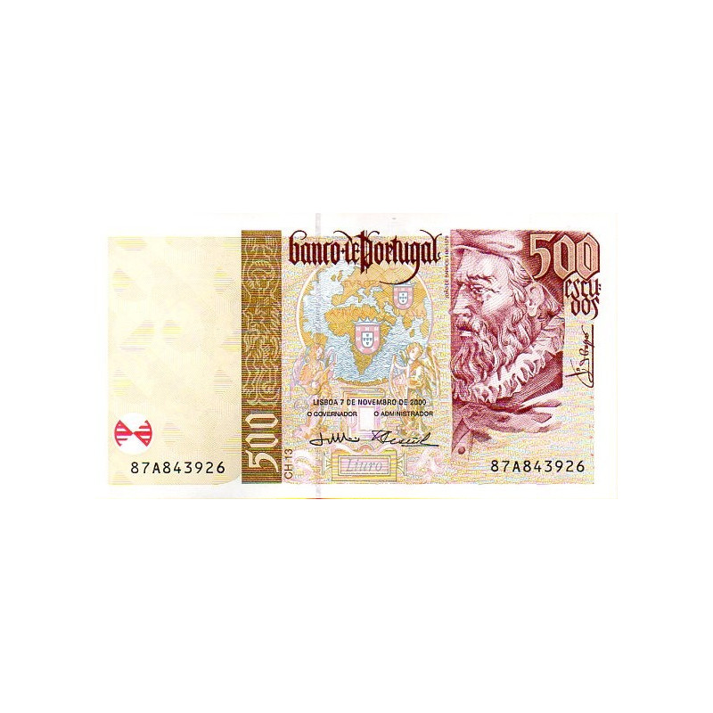 Portugal 500 Escudos 2000 João de Barros