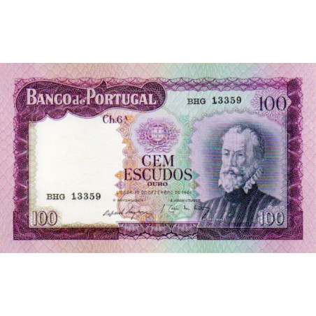 Portugal 100 Escudos 1961 Pedro Nunes (BHG)
