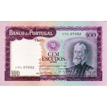 Portugal 100 Escudos 1961 Pedro Nunes (CTL)