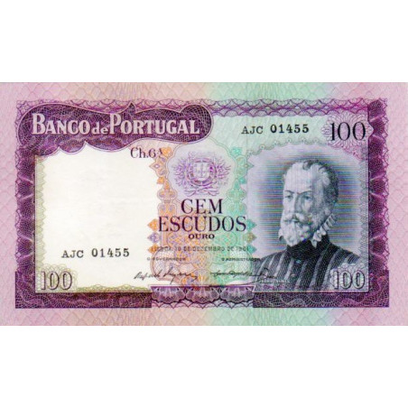 Portugal 100 Escudos 1961 Pedro Nunes (AJC)