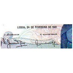 Portugal 100 Escudos 1981 Manuel Maria Barbosa du Bocage (AKX)