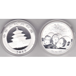 China 2013 10 Yuan (Panda) Onça