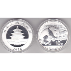 China 2016 10 Yuan (Panda) Onça