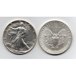Estados Unidos  1 Onça Prata 1987