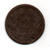 Suíça 2 Rappen 1850