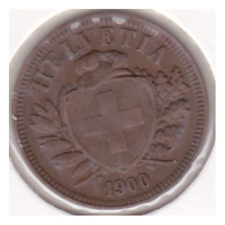 Suíça 3 Rappen 1900