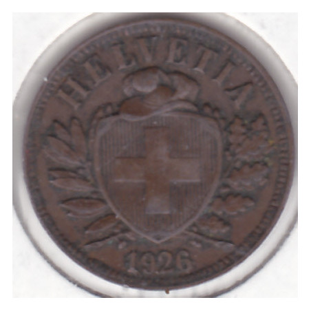 Suíça 2 Rappen 1926