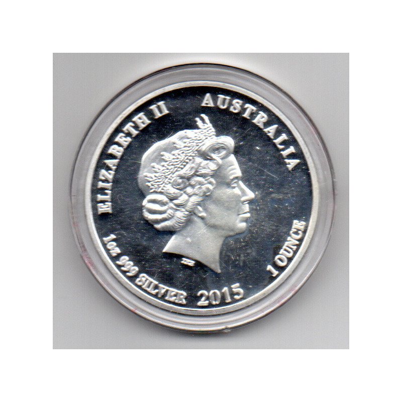 Austrália 1 Dólar 2015 Ano da Cabra (Onça)