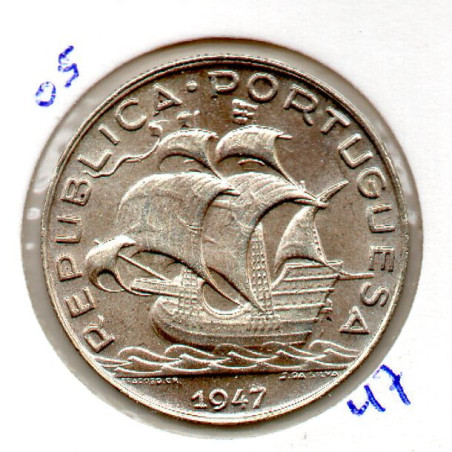 Portugal 5$00 1947 Sob