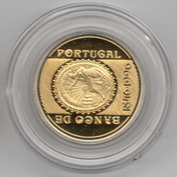 Portugal 500 Escudos 1996 150° Aniv. Banco de Portugal (Ouro)