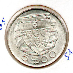 Portugal 5$00 1951 Sob